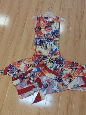 Tropical Zebra Limited Edition Pattern Dance Dress